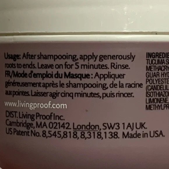 5/$30! MIX & MATCH! LIVING PROOF Restore Repair MASK - Travel! - Picture 2 of 7